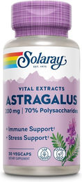 Solaray Astragalus Extrakt Kapseln vegan ohne Zusatzstoffe 30 Stück – Bild 1 von 3