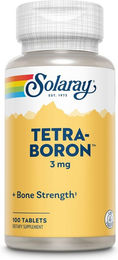 Solaray Bor Tabletten vegan glutenfrei für Erwachsene 100 Stück – Bild 1 von 2