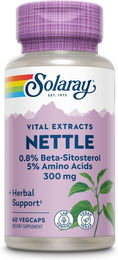 Solaray Brennnessel Extrakt Kapseln 300 mg vegan ohne Zusatzstoffe 60 Stück – Bild 1 von 3