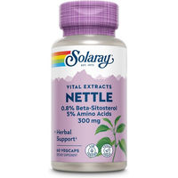Produktbild von Solaray Brennnessel Extrakt Kapseln 300 mg vegan ohne Zusatzstoffe 60 Stück