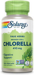 Solaray Chlorella Kapseln 410 mg vegan ohne Zusatzstoffe 100 Stück – Bild 1 von 1