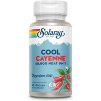 Produktbild von Solaray Cool Cayenne Kapseln vegetarisch ohne Zusatzstoffe