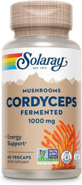 Solaray Cordyceps fermentiert Kapseln vegan ohne Zusatzstoffe 60 Stück – Bild 1 von 2