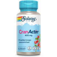 Produktbild von Solaray CranActin Kapseln vegan glutenfrei ohne Zusatzstoffe 60 Stück