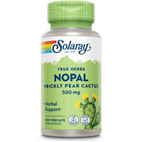 Produktbild von Solaray Feigenkaktus Nopal Prickly Pear 500 mg Kapseln vegan ohne Zusatzstoffe