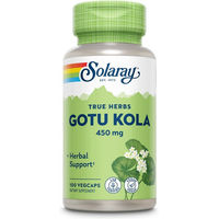 Produktbild von Solaray Gotu Kola Centella asiatica Kapseln vegan ohne Zusatzstoffe 100 Stück