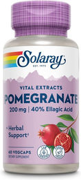 Solaray Granatapfel-Extrakt Kapseln vegan ohne Zusatzstoffe 60 Stück – Bild 1 von 3