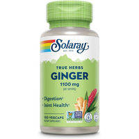 Produktbild von Solaray Ingwerwurzel 1100 mg Kapseln vegan ohne Zusatzstoffe 100 Stück