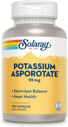 Solaray Kalium Asporotat 99 mg Kapseln 100 Stück – Bild 1 von 1