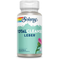 Produktbild von Solaray Leber Detox Kapseln mit Mariendistel Silymarin Artischocke Löwenzahn und Cholin vegetarisch 60 Kapseln