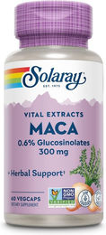 Solaray Maca Kapseln vegan ohne Zusatzstoffe 60 Stück – Bild 1 von 3