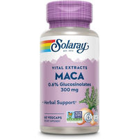 Produktbild von Solaray Maca Kapseln vegan ohne Zusatzstoffe 60 Stück