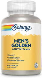 Solaray Mens Golden Multi-Vitamin Kapseln für Männer und Senioren ohne Zusatzstoffe – Bild 1 von 1