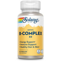 Produktbild von Solaray Methyl B-Komplex vegan glutenfrei ohne Zusatzstoffe 60 Kapseln