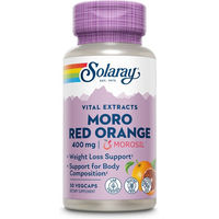Produktbild von Solaray Moro Red Orange 400 mg Kapseln vegan glutenfrei ohne Zusatzstoffe