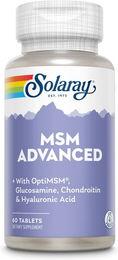 Solaray MSM Advanced Tabletten ohne Zusatzstoffe – Bild 1 von 3