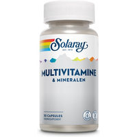 Produktbild von Solaray Multivitamine Kapseln für Sportler glutenfrei und ohne Zusatzstoffe