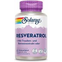 Produktbild von Solaray Resveratrol Complex Kräuter-Komplex Kapseln vegan und glutenfrei 60 Stück