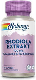 Solaray Rhodiola Rosea Kapseln vegan ohne Zusatzstoffe 30 Stück – Bild 1 von 3