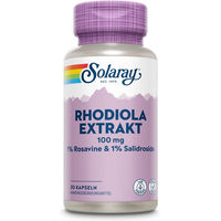 Produktbild von Solaray Rhodiola Rosea Kapseln vegan ohne Zusatzstoffe 30 Stück