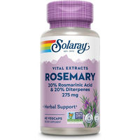 Produktbild von Solaray Rosmarin Kapseln vegan ohne Zusatzstoffe