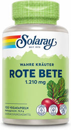 Solaray Rote-Bete Kapseln vegan – Bild 1 von 2