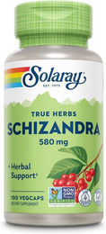 Solaray Schizandrabeeren 580 mg Kapseln vegan ohne Zusatzstoffe 100 Stück – Bild 1 von 3