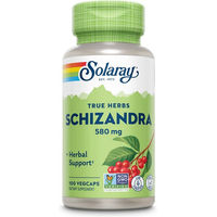 Produktbild von Solaray Schizandrabeeren 580 mg Kapseln vegan ohne Zusatzstoffe 100 Stück
