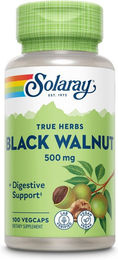 Solaray Schwarze Walnussschalen Kapseln Vegan ohne Zusatzstoffe 100 Stück – Bild 1 von 3
