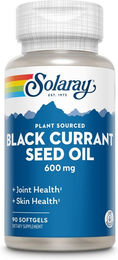 Solaray Schwarzes Johannisbeersamenöl 600 mg Kapseln – Bild 1 von 4