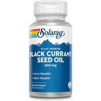 Produktbild von Solaray Schwarzes Johannisbeersamenöl 600 mg Kapseln