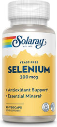 Solaray Selen Selenmethionin 200 mcg Kapseln vegan und vegetarisch – Bild 1 von 1
