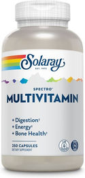 Solaray Spectro Multi-Vitamin Eisenfrei Kapseln ohne Zusatzstoffe für Erwachsene Senioren und Sportler – Bild 1 von 2