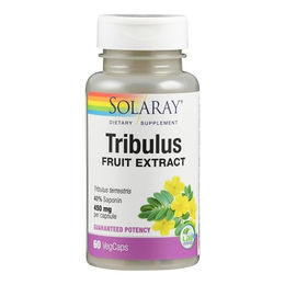 Solaray Tribulus Extrakt 450 mg 60 Kapseln vegan ohne Zusatzstoffe – Bild 1 von 2