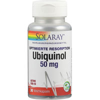 Produktbild von Solaray Ubiquinol CoQ10 50 mg Kapseln 30 Stück