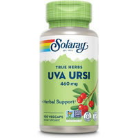 Produktbild von Solaray Uva-Ursi Bärentraube Blätter 460 mg Kapseln vegan 100 Stück
