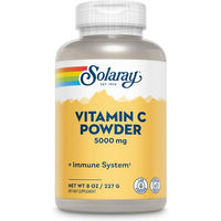 Produktbild von Solaray Vitamin C Ascorbinsäure Pulver 3000 mg vegan ohne Zusatzstoffe für Sportler und Senioren