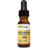 Produktbild von Solaray Vitamin D3 Tropfen 1000 IE Bio ohne Zusatzstoffe