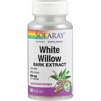 Produktbild von Solaray White Willow Bark Silberweide 600 mg Kapseln vegan
