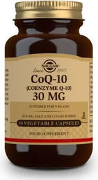 Solgar Coenzym Q10 Ubiquinon 30 mg 30 Kapseln vegan vegetarisch glutenfrei laktosefrei – Bild 1 von 3