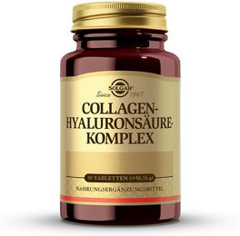 Solgar Collagen-Hyaluronsäure-Komplex Tabletten mit Typ II Kollagen 30 Stück – Bild 1 von 3