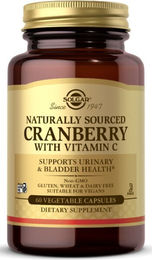 Solgar Cranberry mit Vitamin C vegane Kapseln 60 Stück – Bild 1 von 2