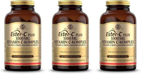 SOLGAR Ester-C 1000 mg Tabletten 180 Stück – Bild 1 von 3