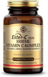 Solgar Ester-C Plus 1000 mg Tabletten vegan und glutenfrei – Bild 1 von 2