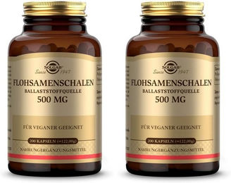 Solgar Flohsamenschalen Kapseln vegan – Bild 1 von 3