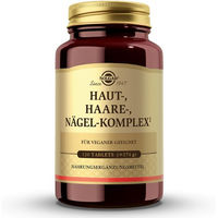 Produktbild von Solgar Haut Haare Nägel Komplex Tabletten mit Zink Biotin und Selen 120 Stück