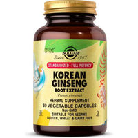 Produktbild von Solgar Koreanischer Ginsengwurzel-Extrakt 60 vegane Kapseln