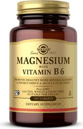 Solgar Magnesium mit Vitamin B6 100 Tabletten – Bild 1 von 2