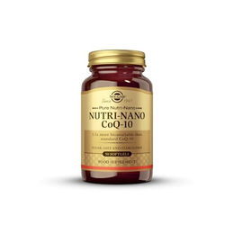 Solgar Nutri Nano Coenzym Q10 Ubiquinon 50 Kapseln vegan vegetarisch glutenfrei laktosefrei – Bild 1 von 2