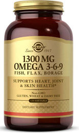 Solgar Omega 3-6-9 1300 mg Weichkapseln 120 Stück – Bild 1 von 2